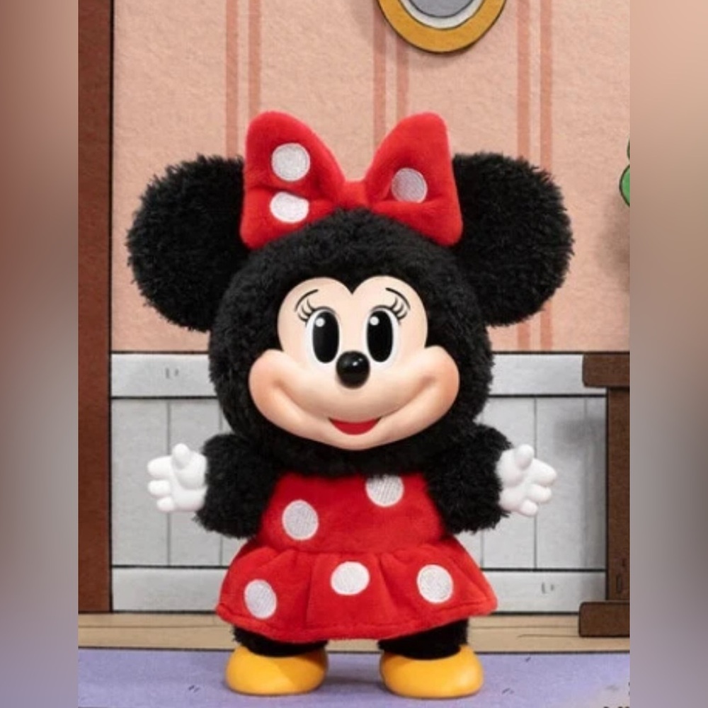 Disney Mickey Family Keychain Authenic Minnie Mouse